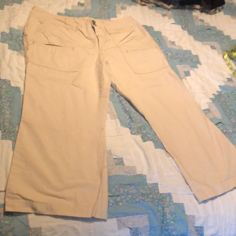 Size 12 flared capris by Izod